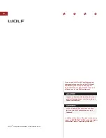 Preview for 4 page of Wolf ICBCT15G Use & Care Information Manual