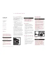 Preview for 38 page of Wolf ICBDF304 Installation Instructions Manual