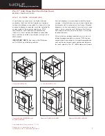 Preview for 7 page of Wolf PW302718 Planning Information