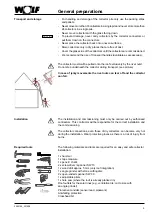 Preview for 9 page of Wolf TopSon F3-1 Installation, Operating And Maintenance Instructions