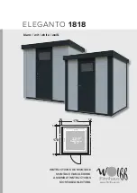 Preview for 1 page of Wolff Finnhaus Eleganto 1818 Assembly Instructions Manual