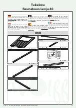 Preview for 26 page of Wolff Finnhaus Lenja 40 Building Instructions