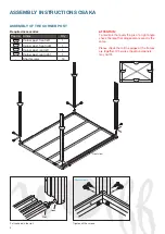 Preview for 4 page of Wolff Finnhaus Metal shed Osaka Assembly Instructions Manual