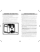 Preview for 6 page of Wolfgang Puck BDFR0070 Use And Care Manual