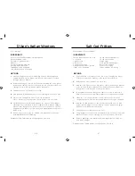 Preview for 24 page of Wolfgang Puck BDFR0070 Use And Care Manual