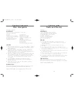 Preview for 11 page of Wolfgang Puck Bistro BCGL0035 Use And Care Manual