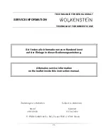 Preview for 73 page of Wolkenstein WDW9-7SI Instruction Manual