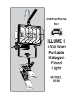 Preview for 1 page of Wolo ILLUME 1 5150 Instructions Manual