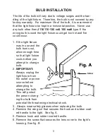 Preview for 4 page of Wolo ILLUME 1 5150 Instructions Manual