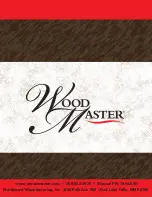 Preview for 44 page of Wood master MB30 Series Owner'S Manual