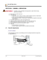 Preview for 44 page of Wood-mizer LX25 Safety, Operation, Maintenance & Parts Manual