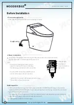 Preview for 12 page of Woodbridge B0960S Installation And Care Manual