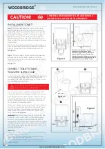 Preview for 6 page of Woodbridge T-0031/B0500 Installation And Care Manual