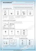 Preview for 8 page of Woodbridge T-0031/B0500 Installation And Care Manual