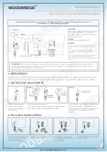 Preview for 9 page of Woodbridge T-0031/B0500 Installation And Care Manual