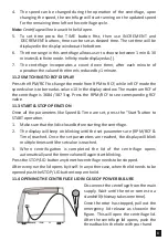 Preview for 11 page of Woodley Clinispin CT25 User Manual