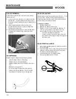 Preview for 34 page of Woods 872311G Parts & Operators Manual