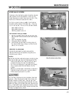 Preview for 29 page of Woods 872515G Operator'S Manual