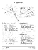 Preview for 46 page of Woods Batwing BW10.60E Operator'S Manual