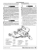 Preview for 110 page of Woods Batwing BW10.60E Operator'S Manual