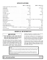 Preview for 4 page of Woods BATWING BW10.71 Operator'S Manual