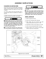 Preview for 33 page of Woods BATWING BW12 Operator'S Manual