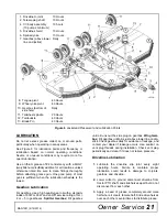 Preview for 21 page of Woods BATWING BW13.70 Operator'S Manual