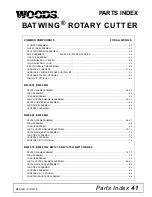 Preview for 41 page of Woods BATWING BW13.70 Operator'S Manual