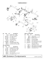 Preview for 44 page of Woods BATWING BW13.70 Operator'S Manual