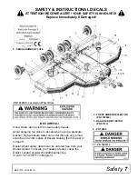 Preview for 7 page of Woods BATWING BW20.50QE Operator'S Manual