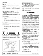 Preview for 16 page of Woods BATWING BW20.50QE Operator'S Manual