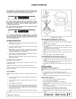 Preview for 21 page of Woods BATWING BW20.50QE Operator'S Manual