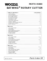 Preview for 31 page of Woods BATWING BW20.50QE Operator'S Manual