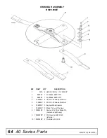 Preview for 64 page of Woods BATWING BW20.50QE Operator'S Manual