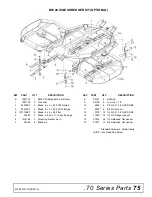 Preview for 75 page of Woods BATWING BW20.50QE Operator'S Manual