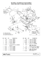 Preview for 44 page of Woods BRUSHBULL BB48X Operator'S Manual