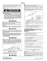 Preview for 94 page of Woods BRUSHBULL BB600XE Operator'S Manual