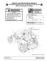 Preview for 9 page of Woods Mov'n Machine FZ25D Operator'S Manual