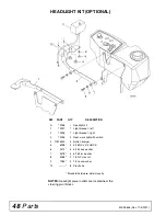 Preview for 48 page of Woods Mov'n Machine FZ25D Operator'S Manual