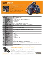 Preview for 2 page of Woods Mov'n Machine ME2052B Specifications