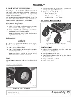 Preview for 25 page of Woods MOW'N MACHINE FZ22-2 Operator'S Manual