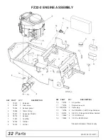 Preview for 32 page of Woods MOW'N MACHINE FZ22-2 Operator'S Manual