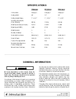 Preview for 4 page of Woods PRD6000, PRD7200, PRD8400 Operator'S Manual