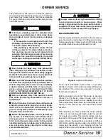 Preview for 19 page of Woods Turf Batwing TBW144 Operator'S Manual