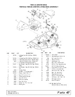 Preview for 47 page of Woods Turf Batwing TBW144 Operator'S Manual