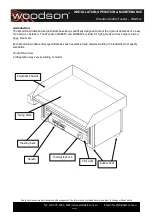 Preview for 5 page of Woodson W.GDT65 Installation Operation & Maintenance