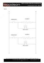 Preview for 22 page of Woodson W.GDT65 Installation Operation & Maintenance