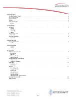 Preview for 3 page of Woodson W.HFC Series Specification, Installation And Operation Manual