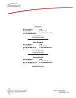 Preview for 16 page of Woodson W.HFC Series Specification, Installation And Operation Manual