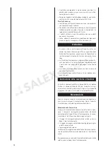 Preview for 54 page of Woodstar pt 106 Operating Instructions Manual